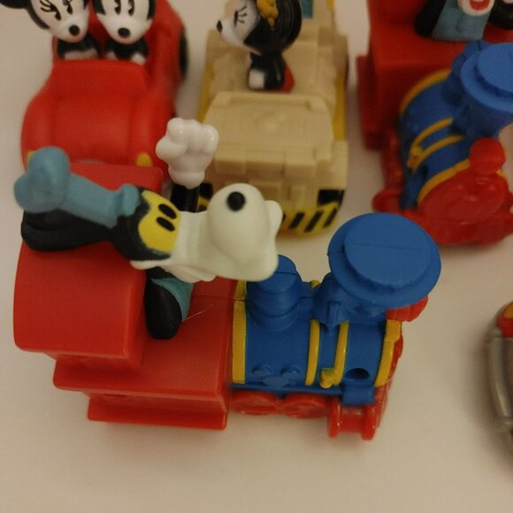 Disney Mickey And Minnie Runaway Railway Mcdonald Happy Meal Toys. Lot of 7 - Picture 3 of 5